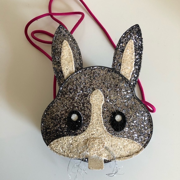 J. Crew Other - JCREW glitter bunny kids purse